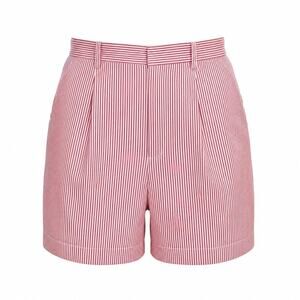 Cutter & Buck Men's Size 40 100% Cotton Red and White Seersucker Shorts